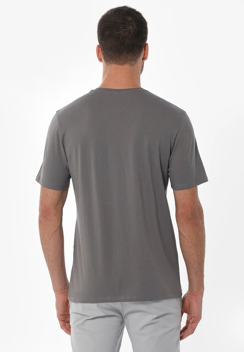 T-Shirt aus Bio-Baumwolle mit Fahrrad-Print