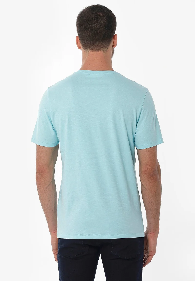 T-Shirt aus Bio-Baumwolle mit Print