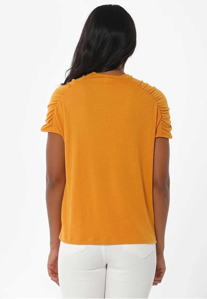 T-Shirt aus REPREVE™ und LENZING™ ECOVERO™