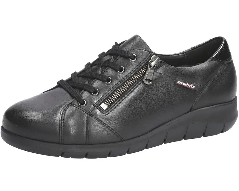 ILYANA - P5143263 Bequeme Schnürschuhe schwarz Damen