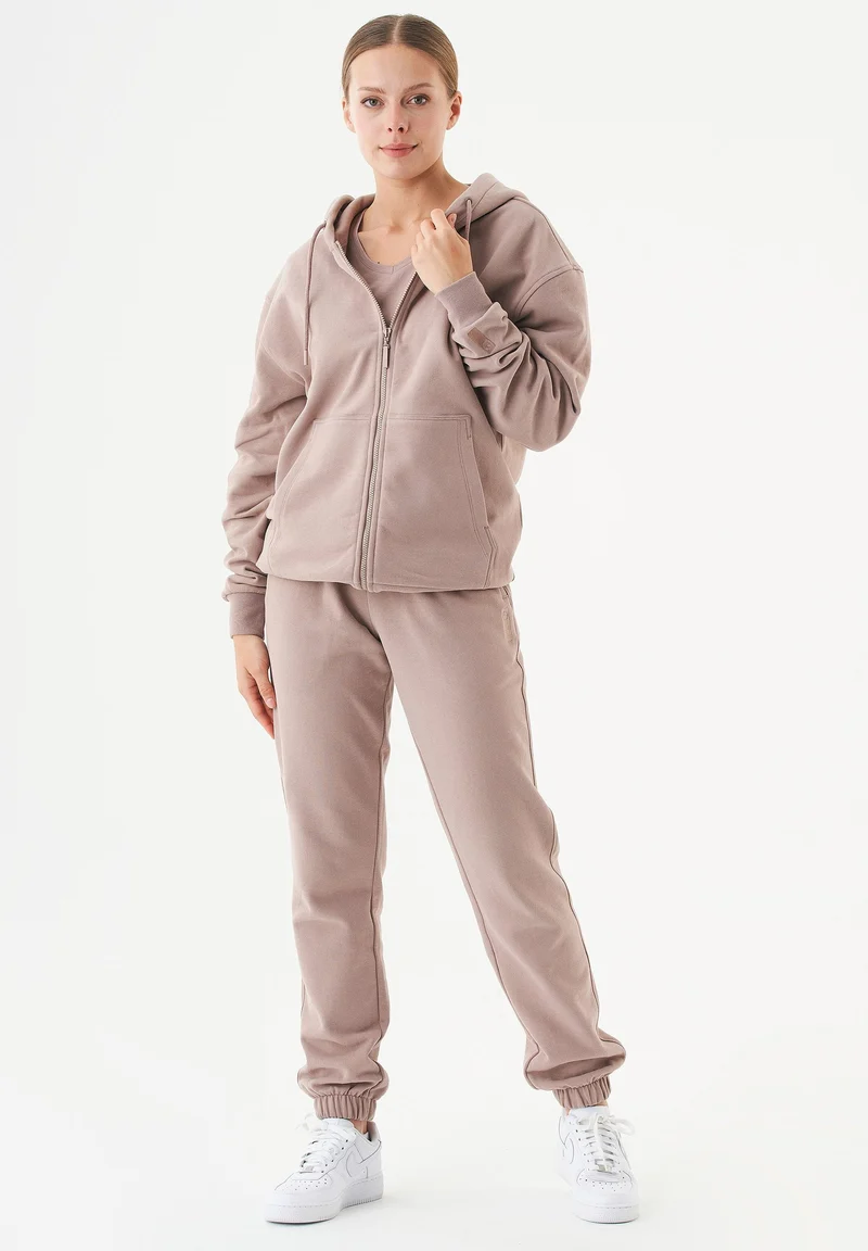JUNDA Unisex Soft Touch Sweatjacke aus Bio-Baumwolle