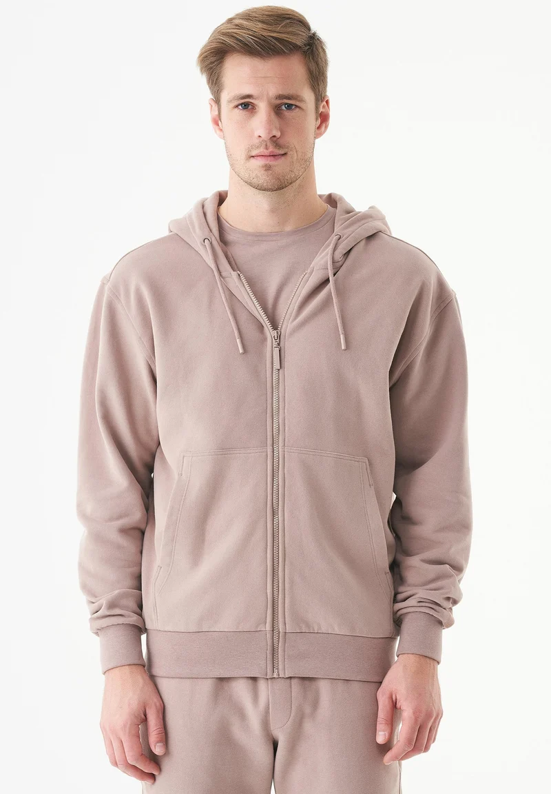 JUNDA Unisex Soft Touch Sweatjacke aus Bio-Baumwolle