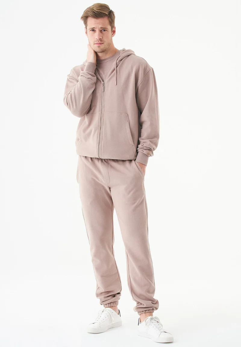 JUNDA Unisex Soft Touch Sweatjacke aus Bio-Baumwolle