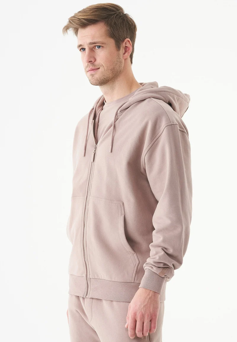 JUNDA Unisex Soft Touch Sweatjacke aus Bio-Baumwolle