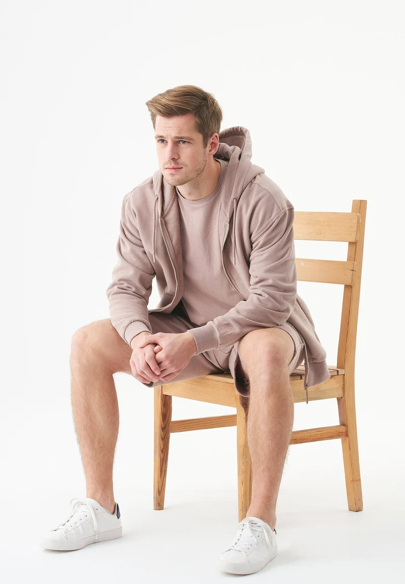 JUNDA Unisex Soft Touch Sweatjacke aus Bio-Baumwolle