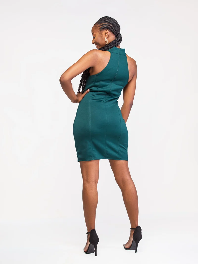 Da'Joy Fashions Volcryst Dress - Green