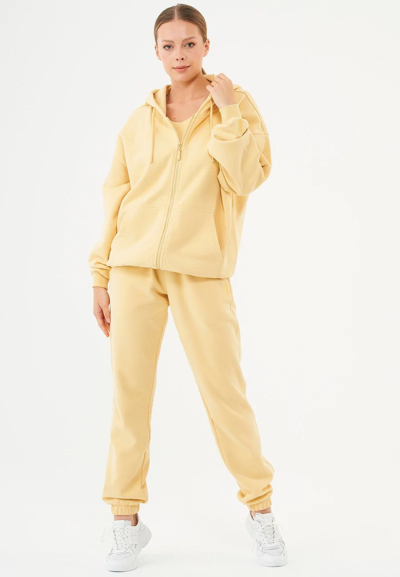 JALE Soft Touch Sweatjacke aus Bio-Baumwolle