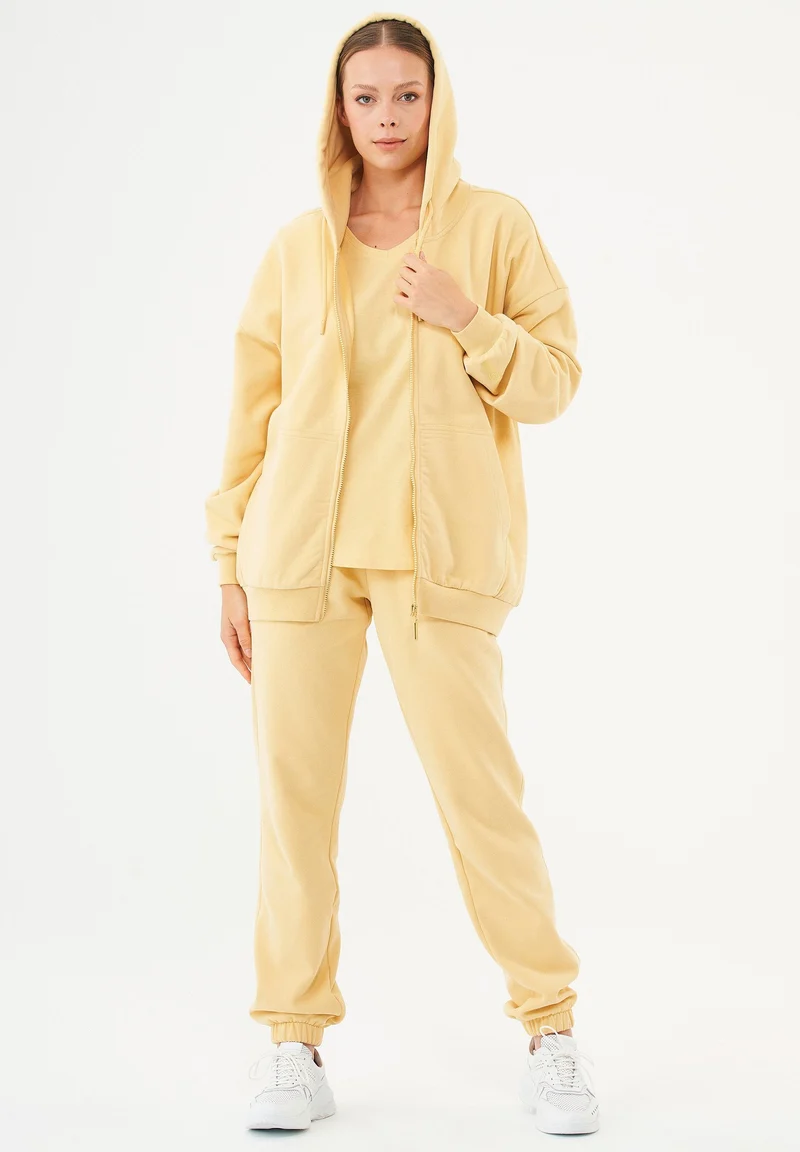 JALE Soft Touch Sweatjacke aus Bio-Baumwolle