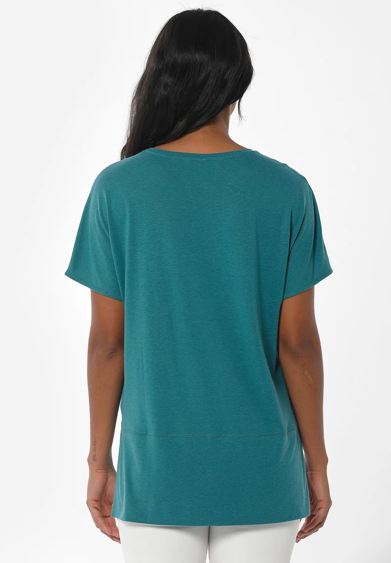 T-shirt aus TENCEL™ Lyocell und Bio-Baumwolle