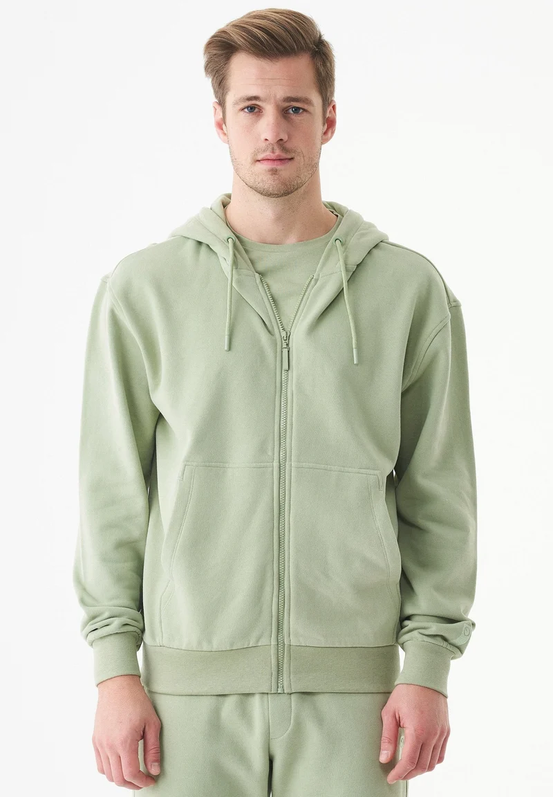 JUNDA Unisex Soft Touch Sweatjacke aus Bio-Baumwolle
