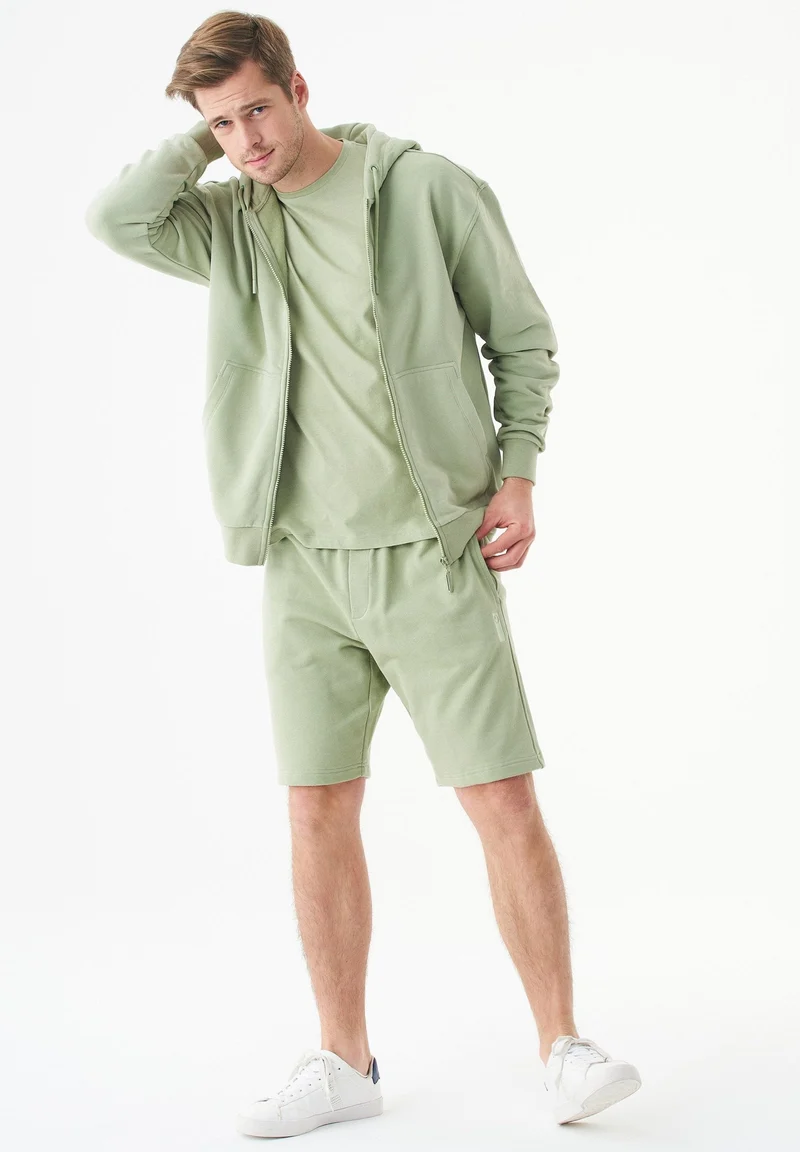 JUNDA Unisex Soft Touch Sweatjacke aus Bio-Baumwolle