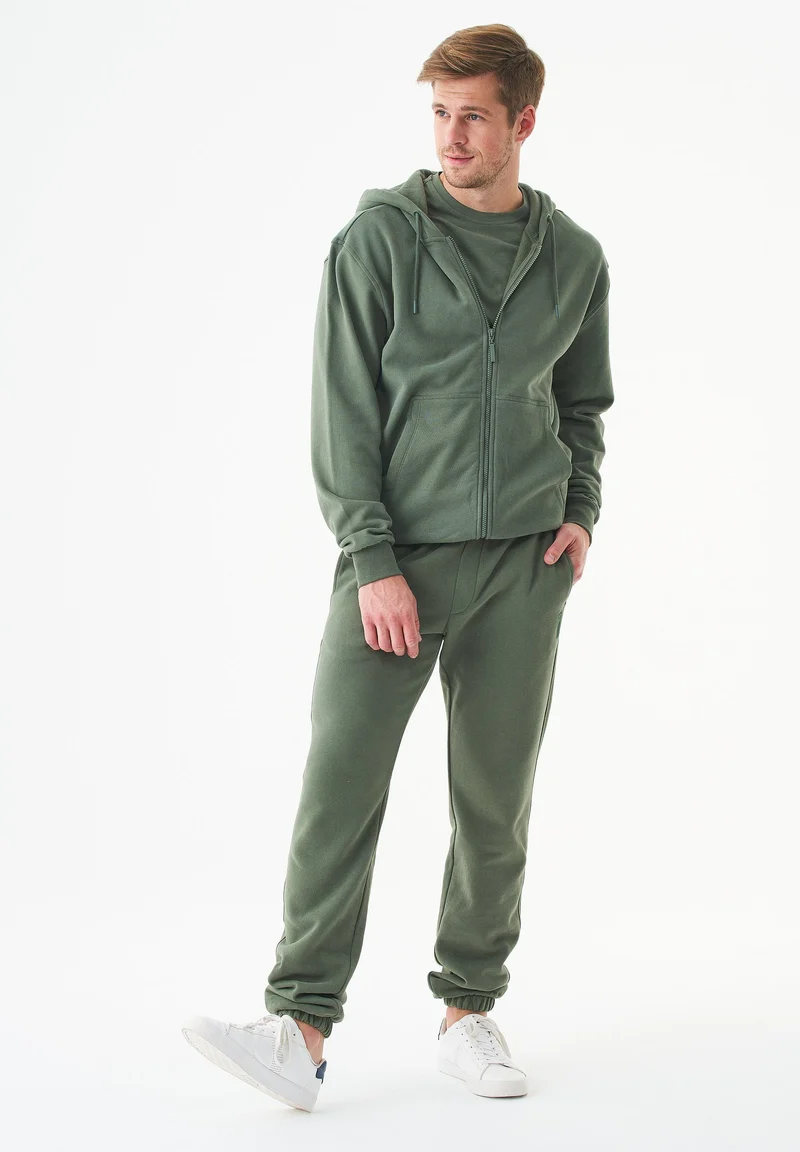 JUNDA Unisex Soft Touch Sweatjacke aus Bio-Baumwolle