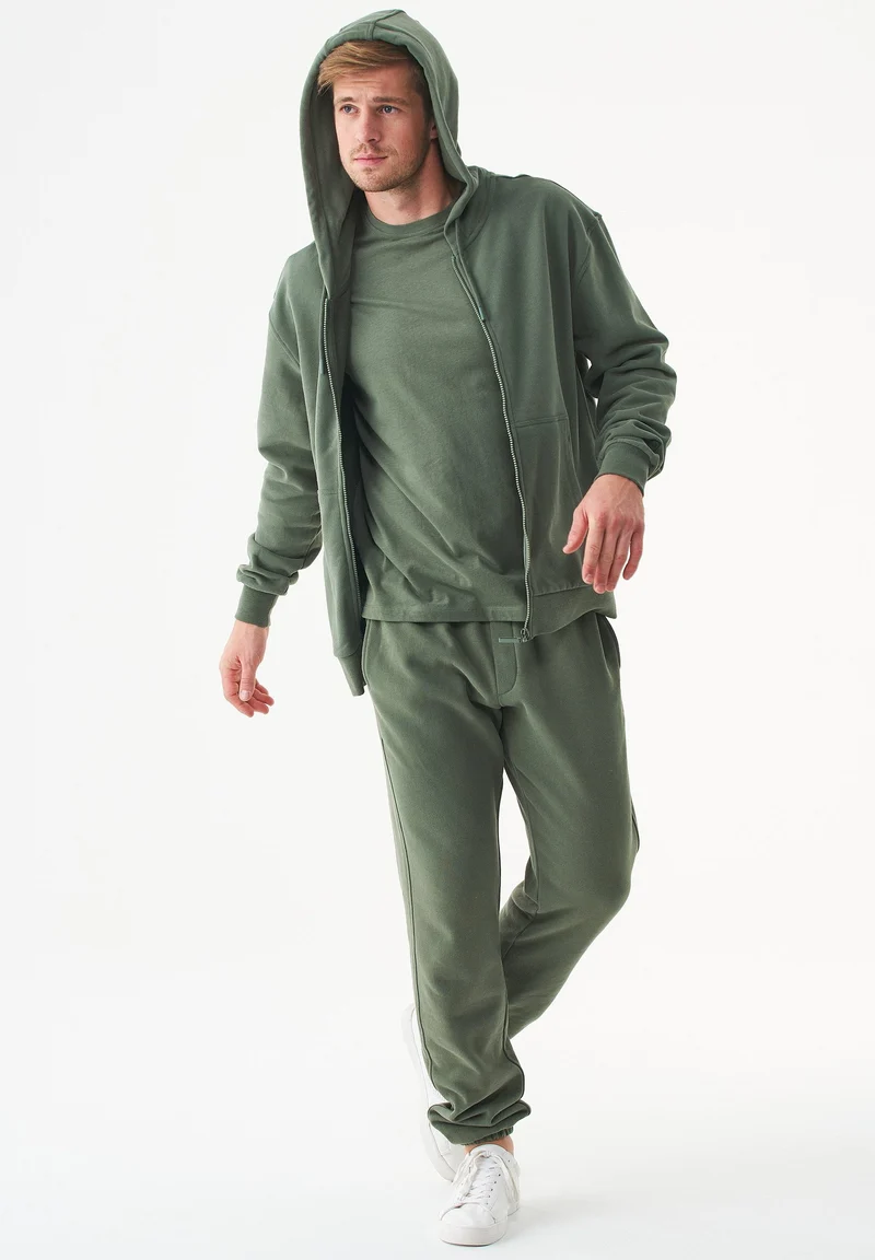 JUNDA Unisex Soft Touch Sweatjacke aus Bio-Baumwolle