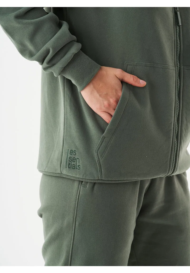 JUNDA Unisex Soft Touch Sweatjacke aus Bio-Baumwolle