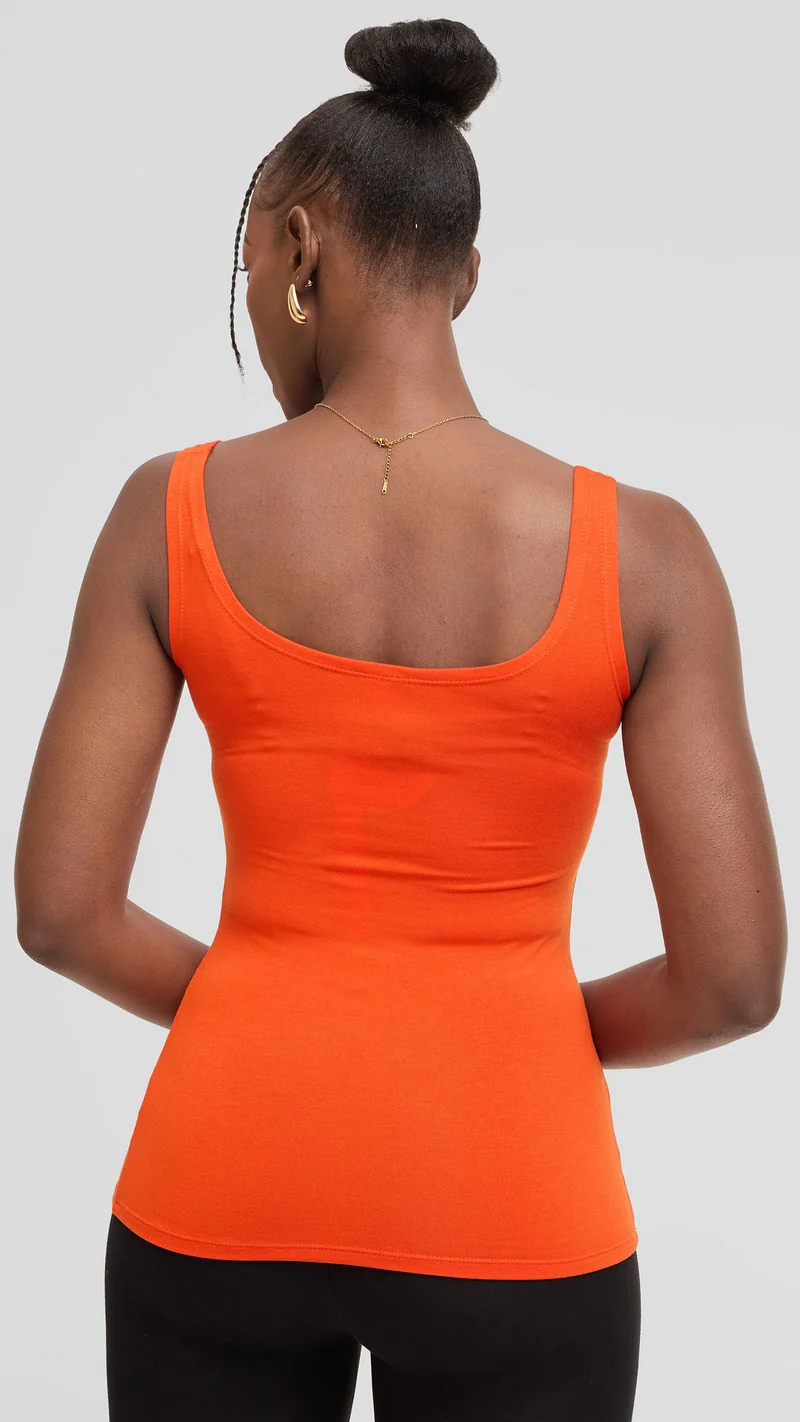 Vivo Essentials Tank Top - Orange