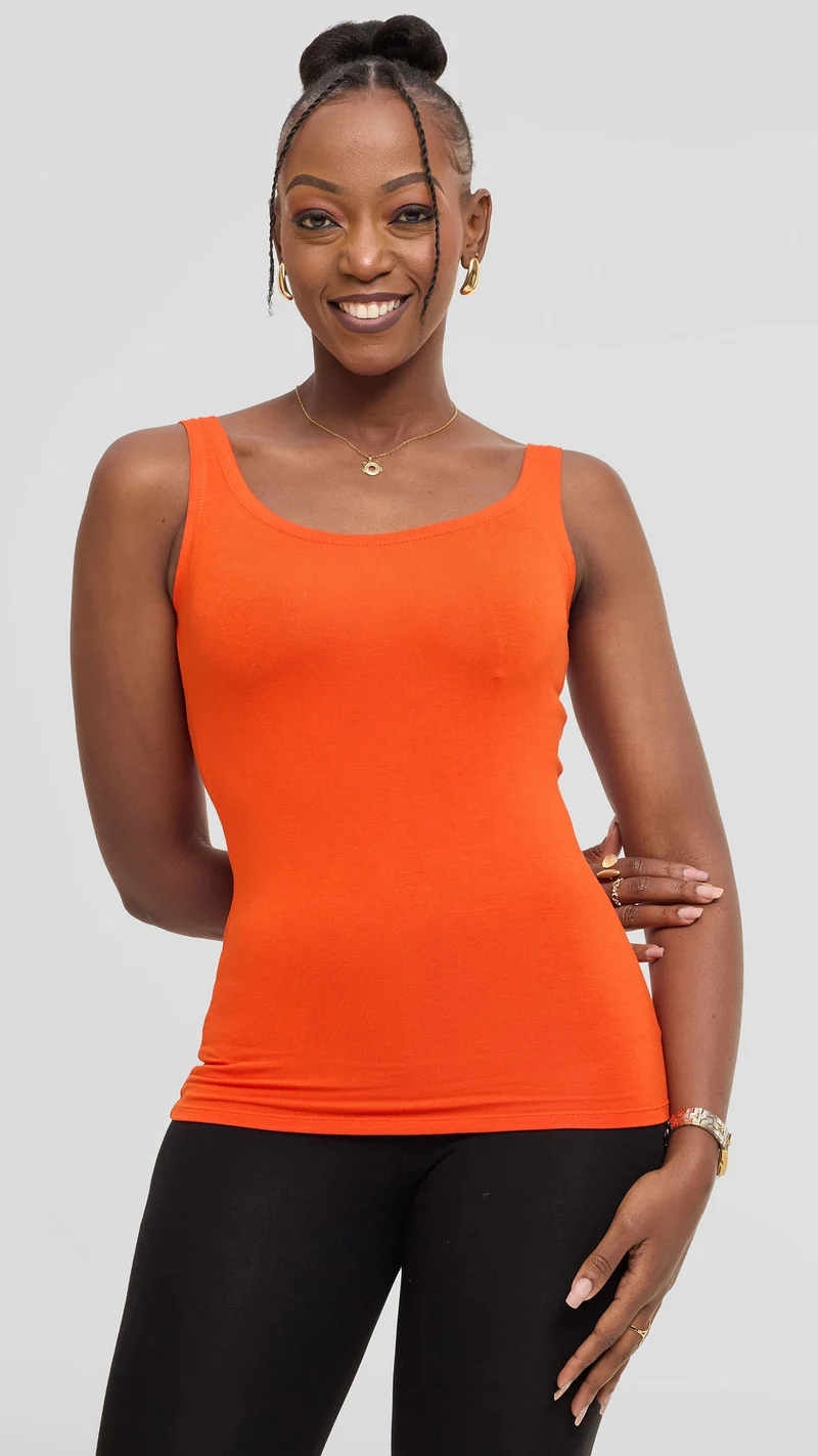 Vivo Essentials Tank Top - Orange