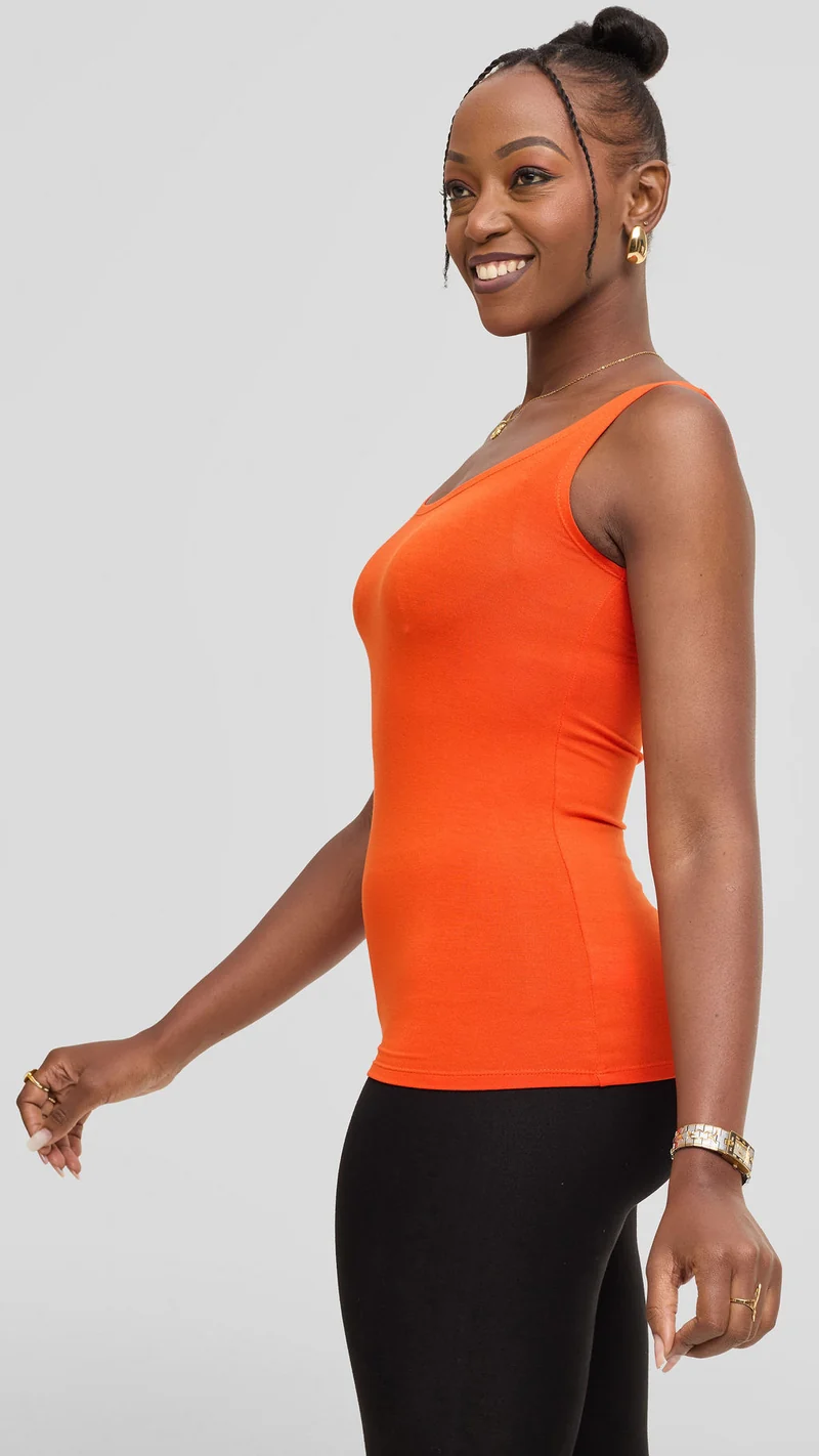 Vivo Essentials Tank Top - Orange