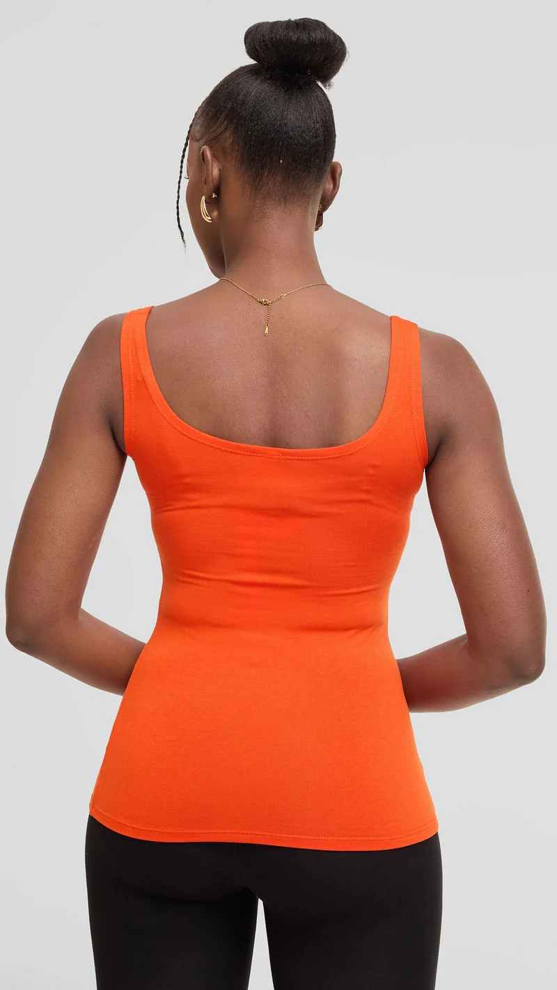 Vivo Essentials Tank Top - Orange
