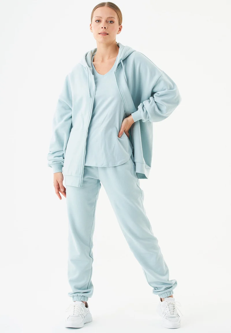 JALE Soft Touch Sweatjacke aus Bio-Baumwolle