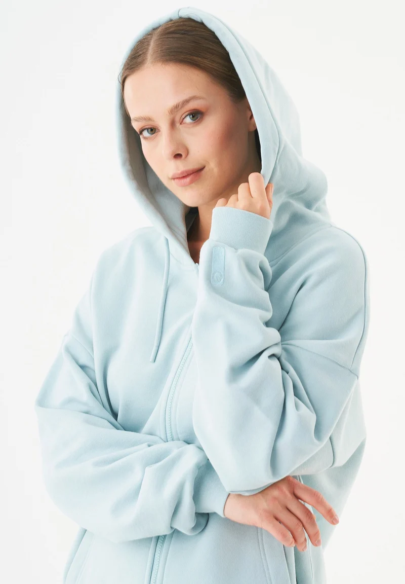 JALE Soft Touch Sweatjacke aus Bio-Baumwolle
