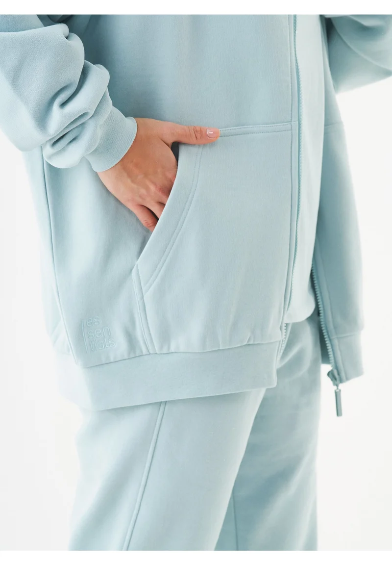 JALE Soft Touch Sweatjacke aus Bio-Baumwolle