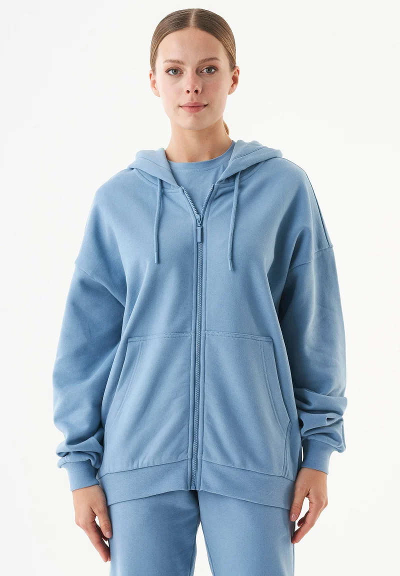 JALE Soft Touch Sweatjacke aus Bio-Baumwolle