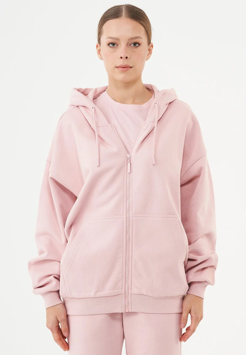 JALE Soft Touch Sweatjacke aus Bio-Baumwolle