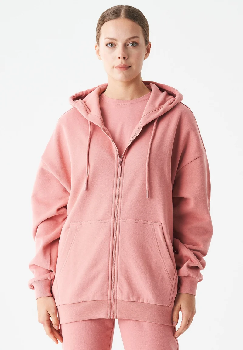 JALE Soft Touch Sweatjacke aus Bio-Baumwolle