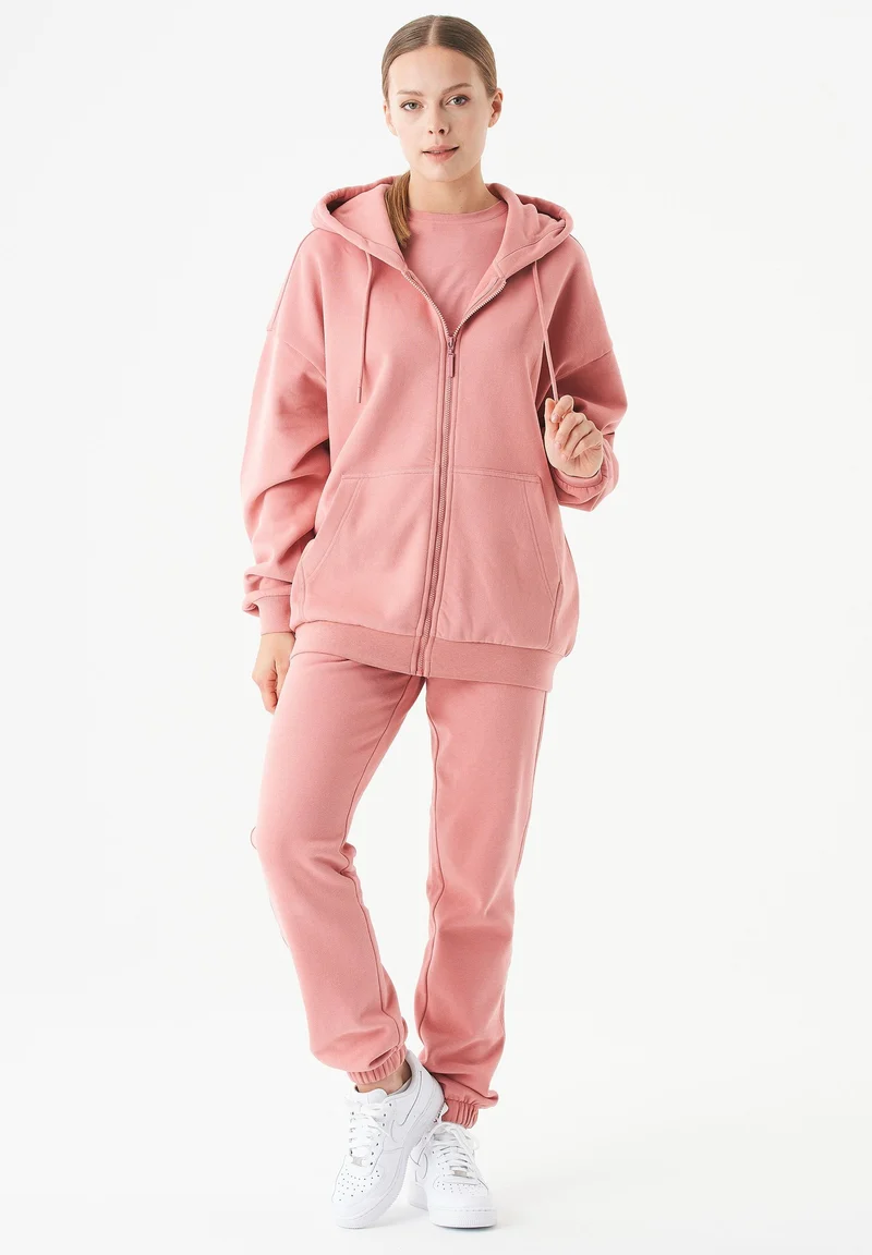JALE Soft Touch Sweatjacke aus Bio-Baumwolle