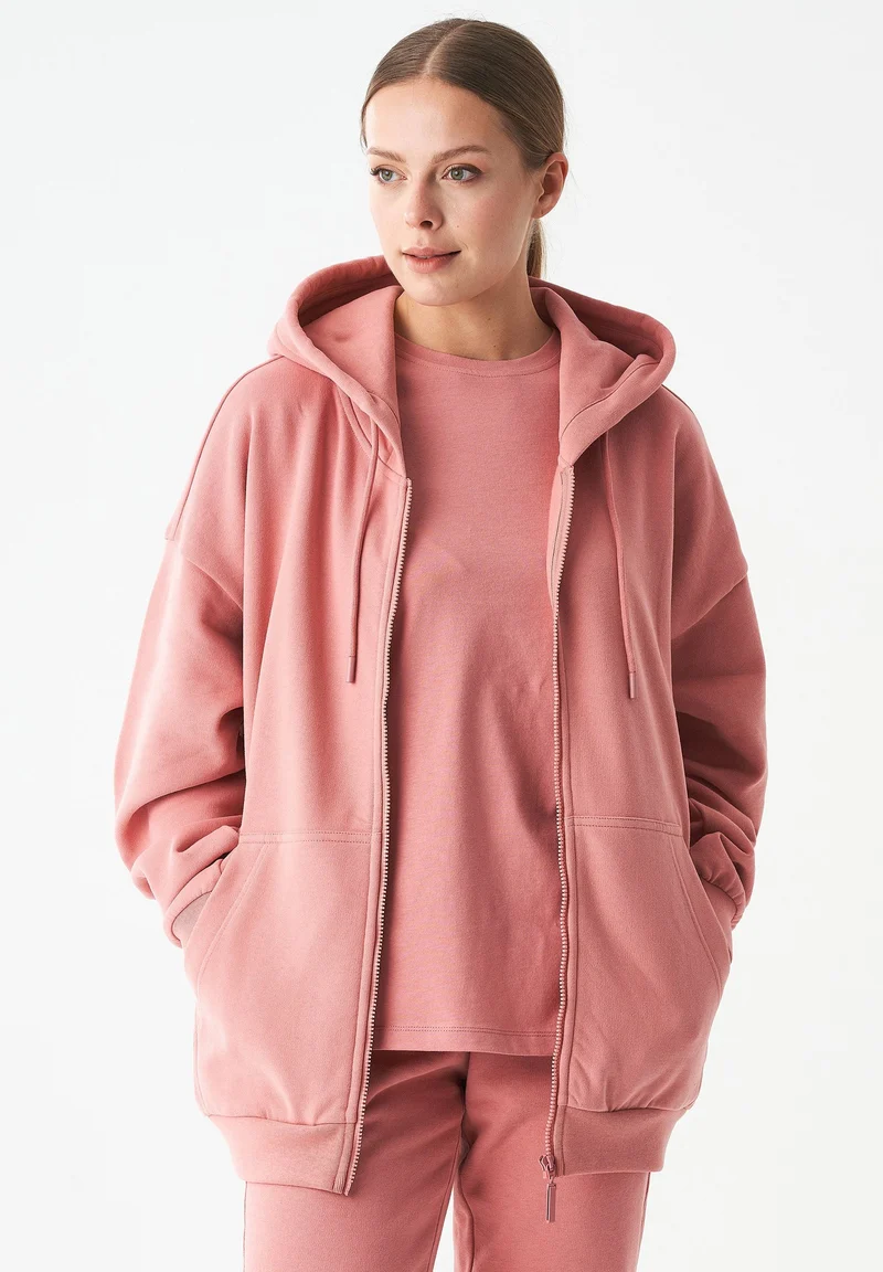 JALE Soft Touch Sweatjacke aus Bio-Baumwolle