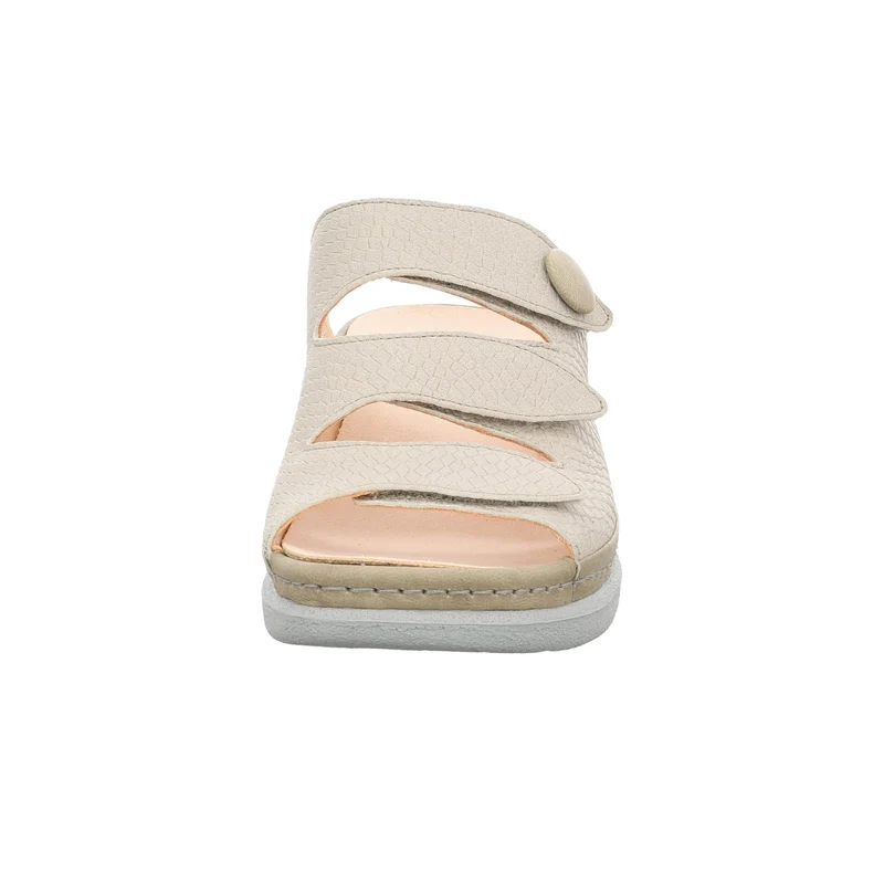 Think! Cambio Damen Komfort Sandalen, Pearl