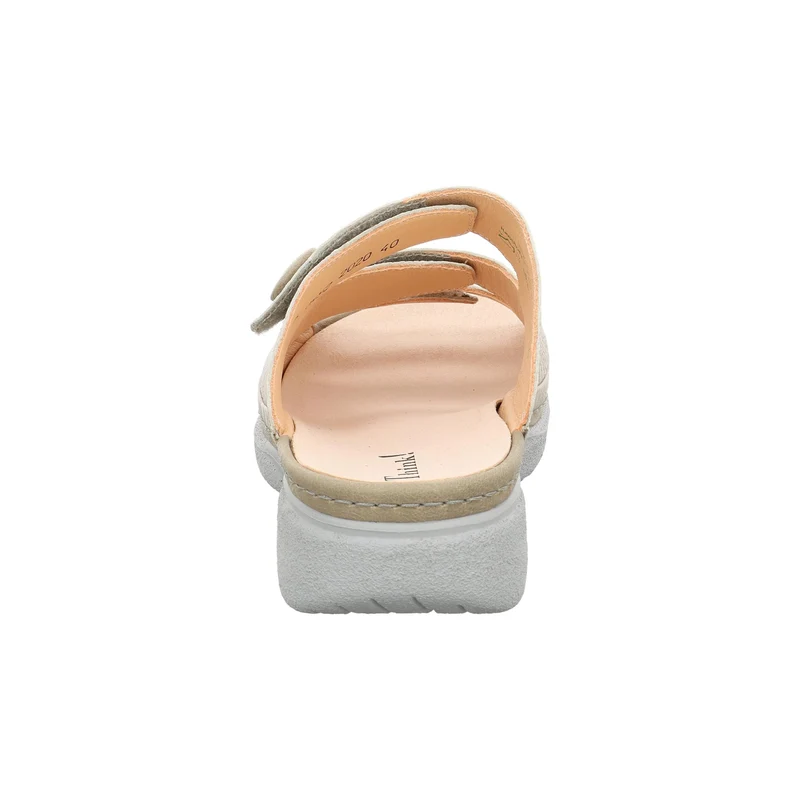 Think! Cambio Damen Komfort Sandalen, Pearl