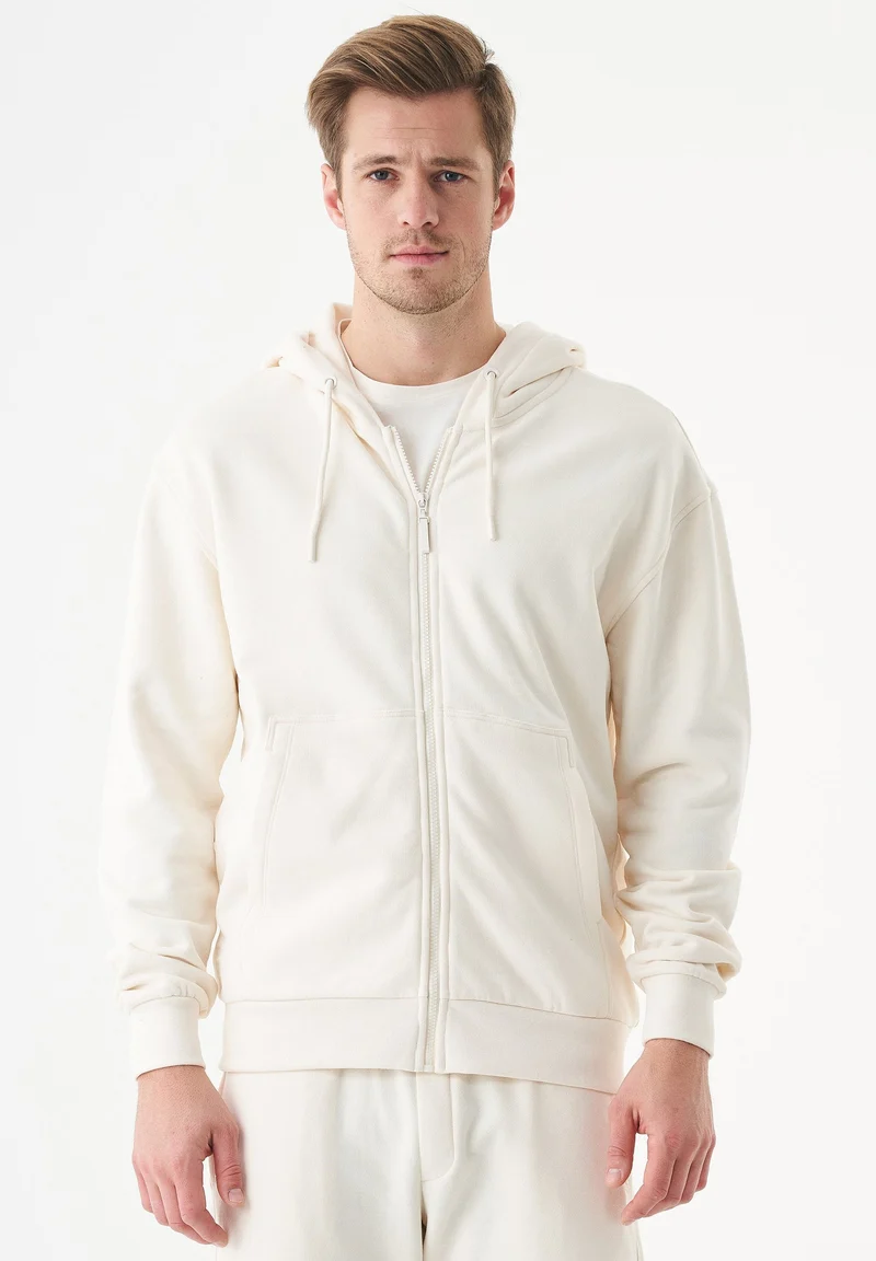 JUNDA Unisex Soft Touch Sweatjacke aus Bio-Baumwolle