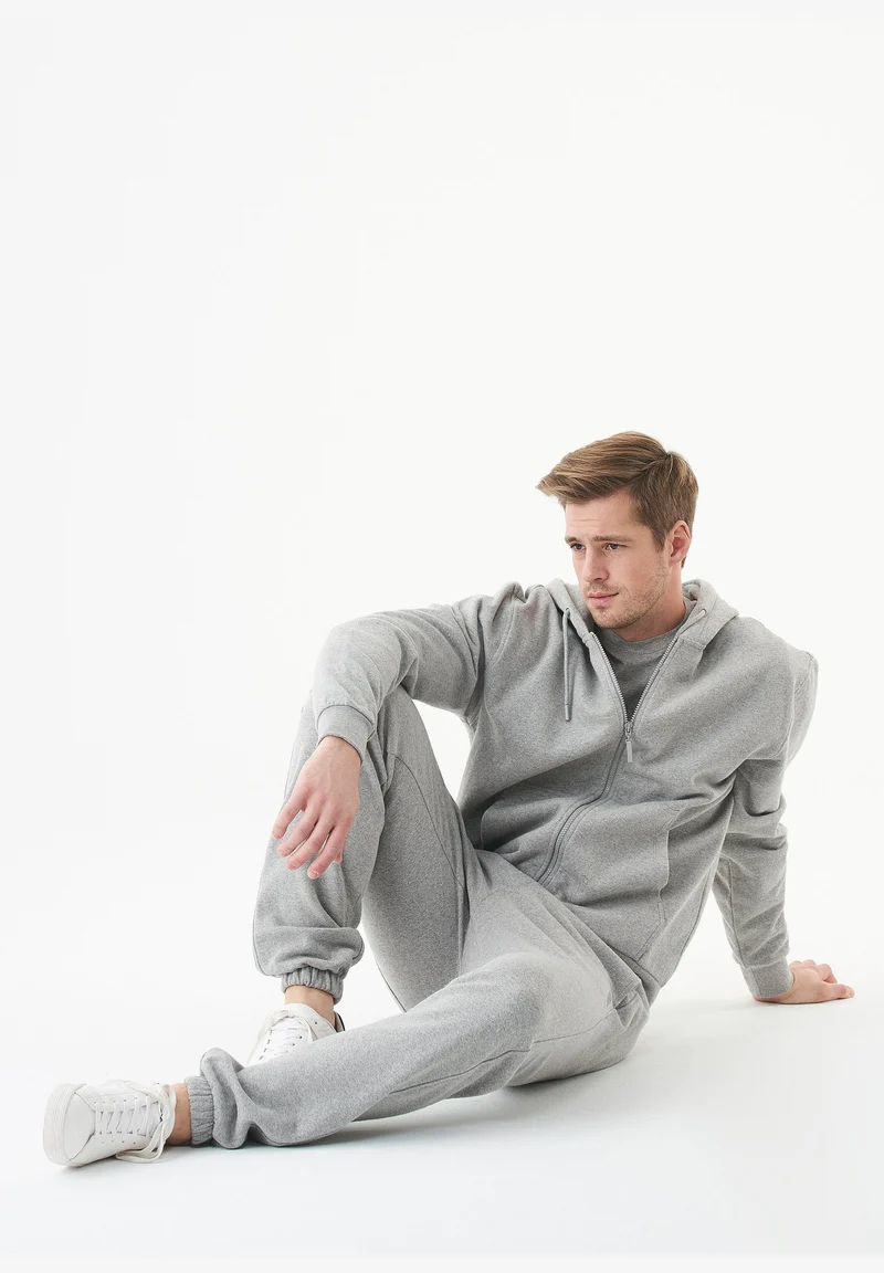JUNDA Unisex Soft Touch Sweatjacke aus Bio-Baumwolle