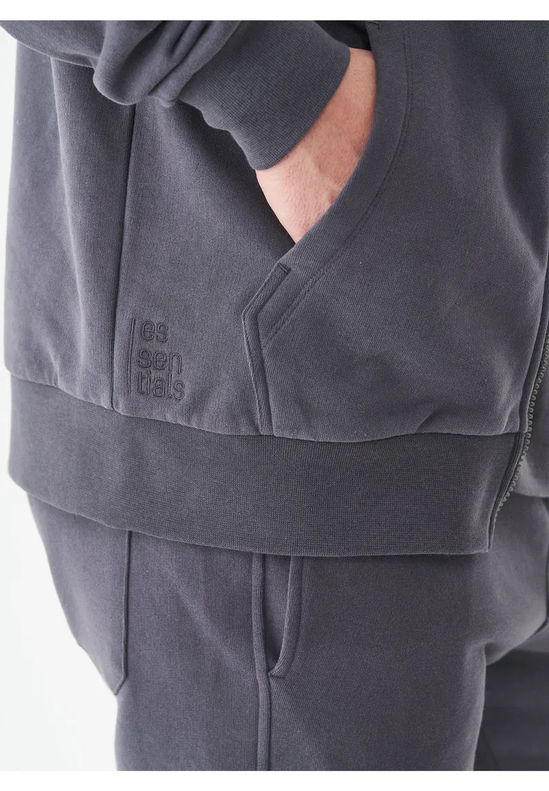 JUNDA Unisex Soft Touch Sweatjacke aus Bio-Baumwolle