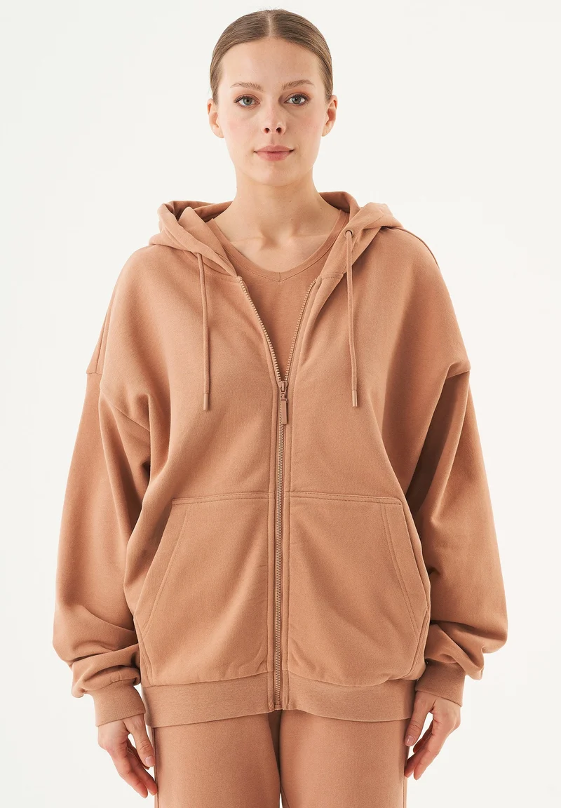 JALE Soft Touch Sweatjacke aus Bio-Baumwolle
