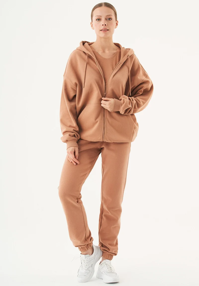 JALE Soft Touch Sweatjacke aus Bio-Baumwolle