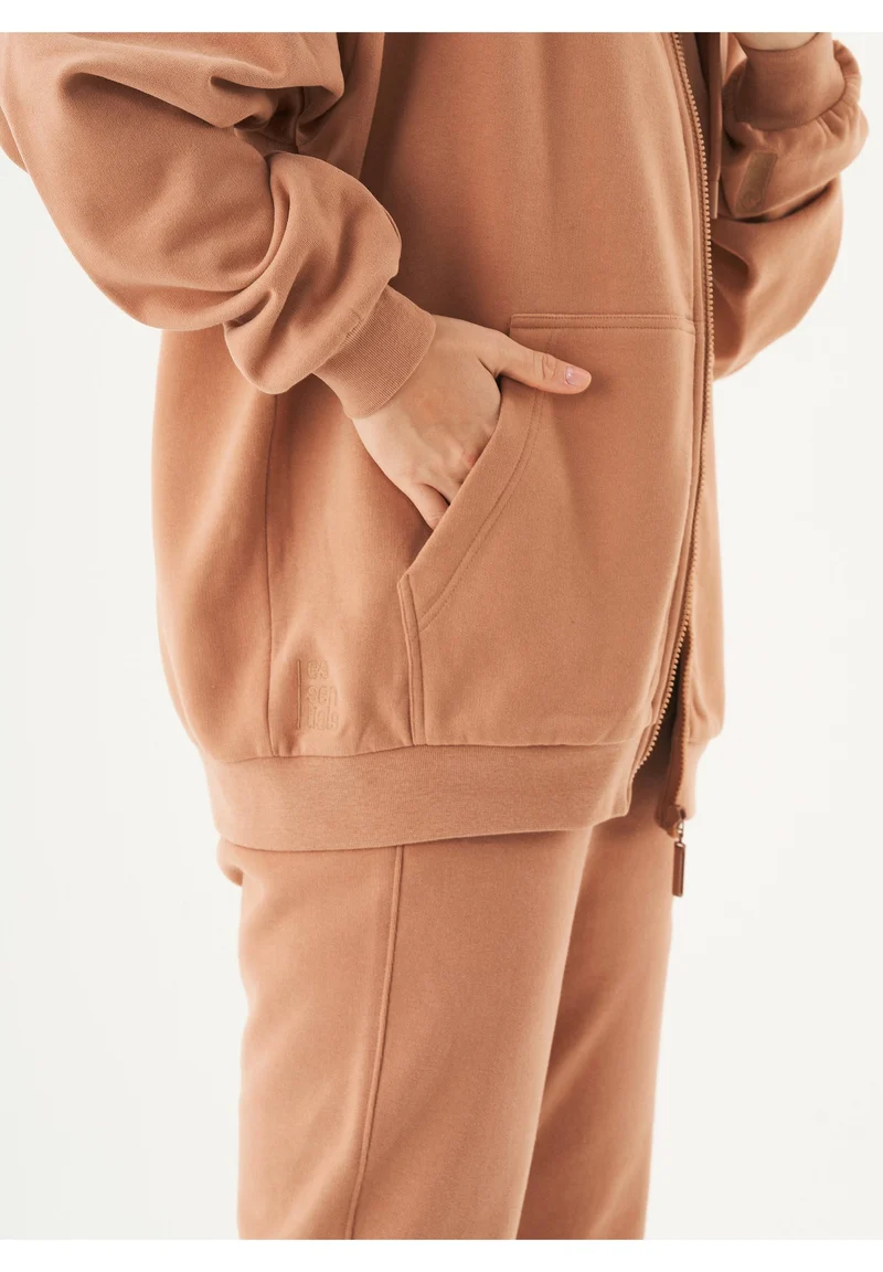 JALE Soft Touch Sweatjacke aus Bio-Baumwolle