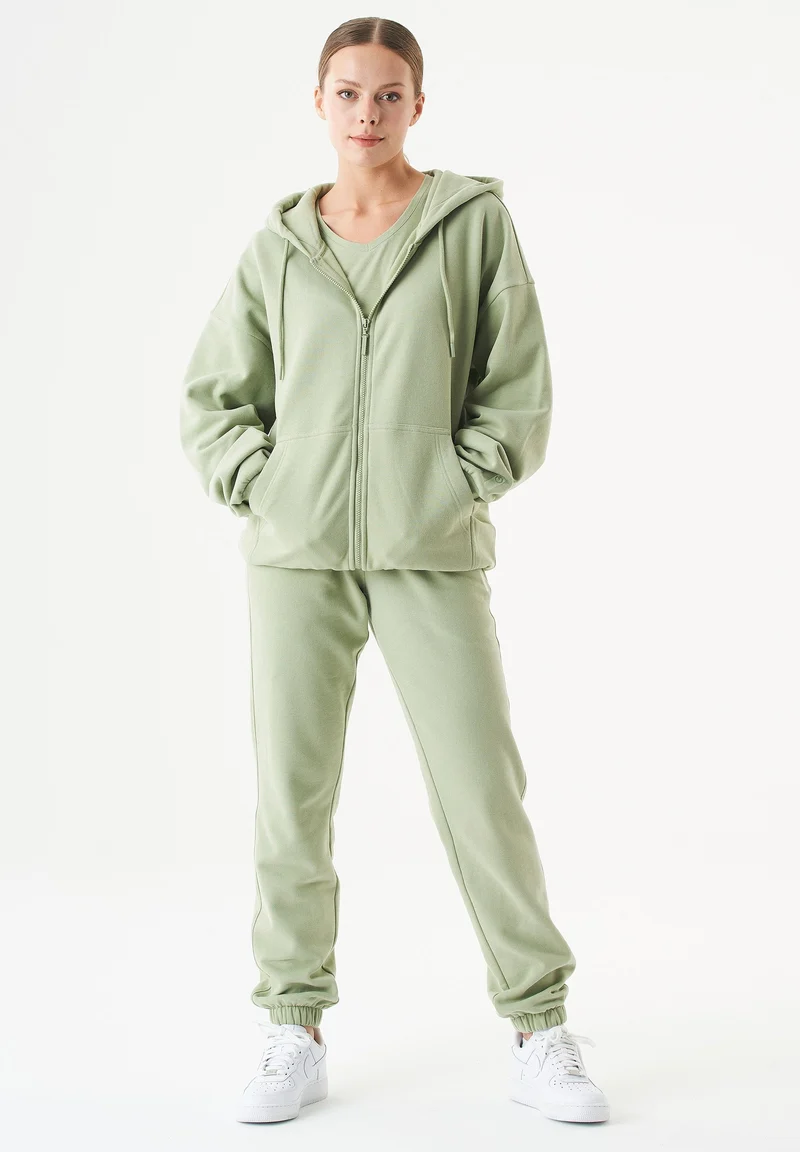 JALE Soft Touch Sweatjacke aus Bio-Baumwolle