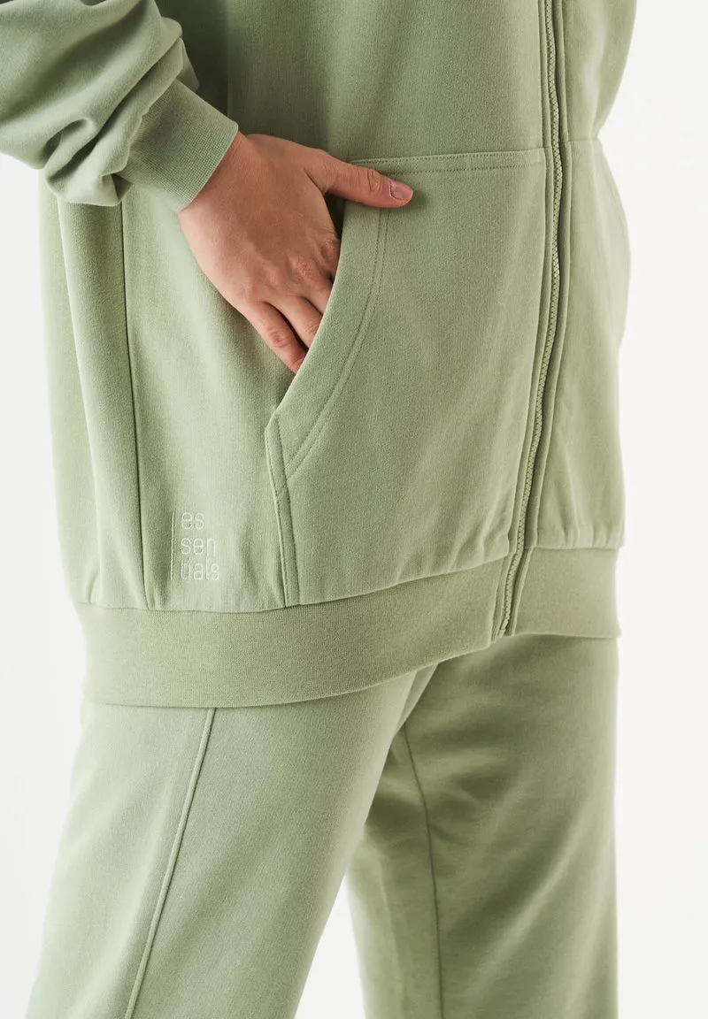 JALE Soft Touch Sweatjacke aus Bio-Baumwolle