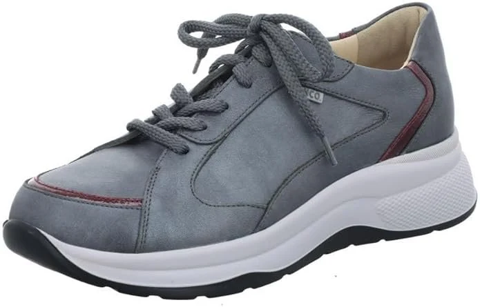 PICCADILLY Bequeme Schnürschuhe grau Damen