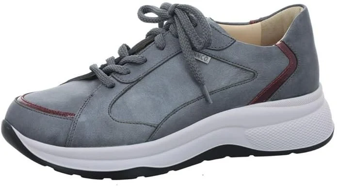 PICCADILLY Bequeme Schnürschuhe grau Damen