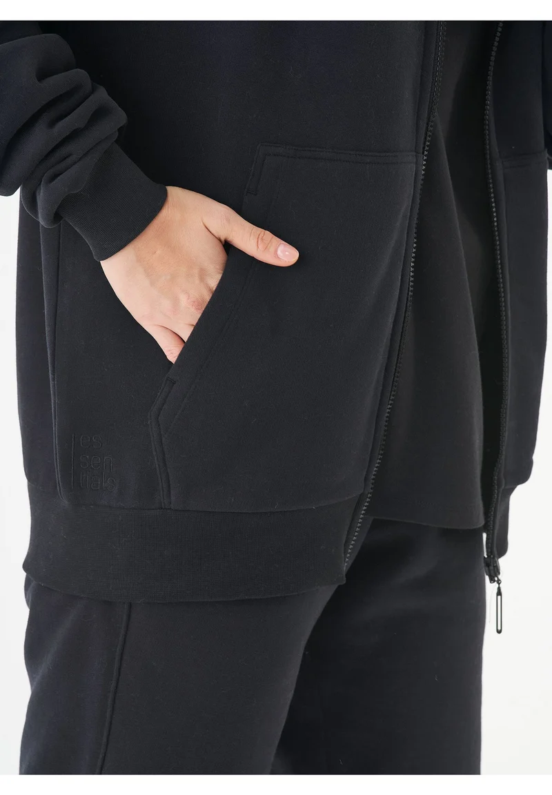 JUNDA Unisex Soft Touch Sweatjacke aus Bio-Baumwolle