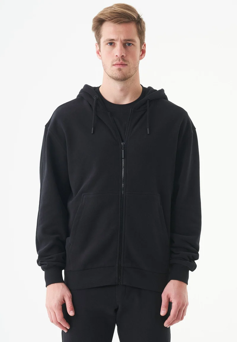JUNDA Unisex Soft Touch Sweatjacke aus Bio-Baumwolle