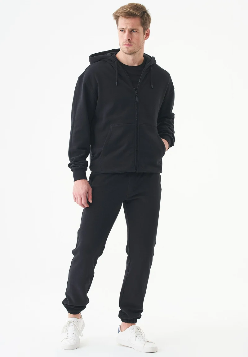 JUNDA Unisex Soft Touch Sweatjacke aus Bio-Baumwolle