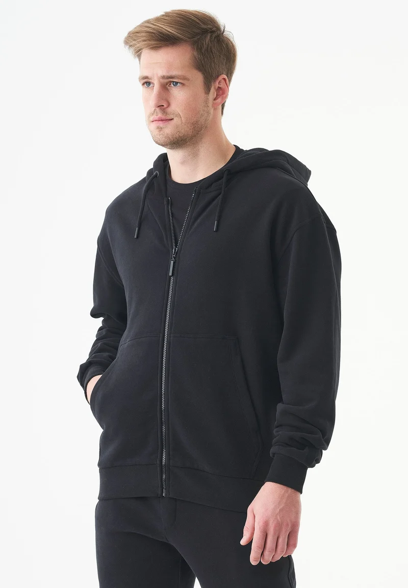 JUNDA Unisex Soft Touch Sweatjacke aus Bio-Baumwolle