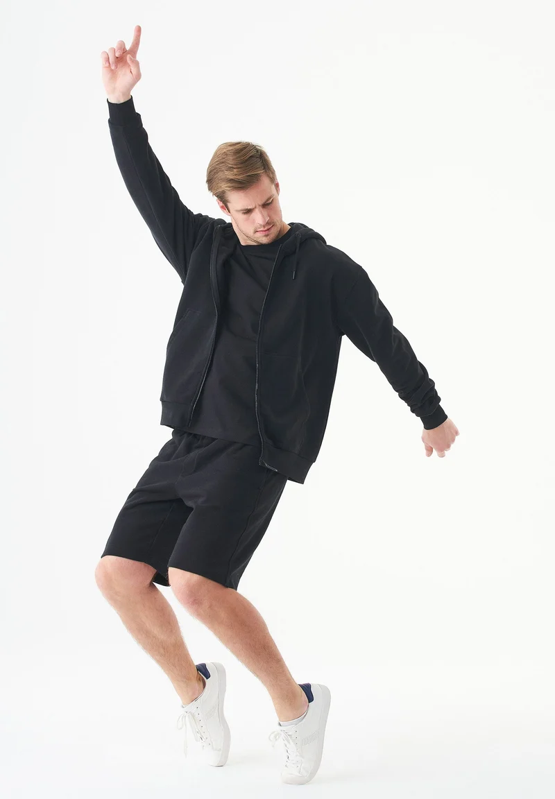 JUNDA Unisex Soft Touch Sweatjacke aus Bio-Baumwolle