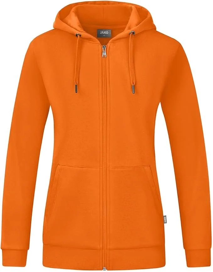 Jako Kapuzenjacke Organic - orange