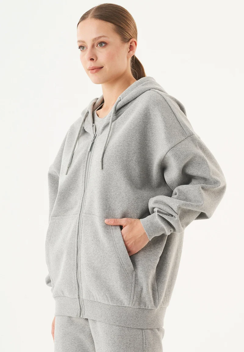 JALE Soft Touch Sweatjacke aus Bio-Baumwolle