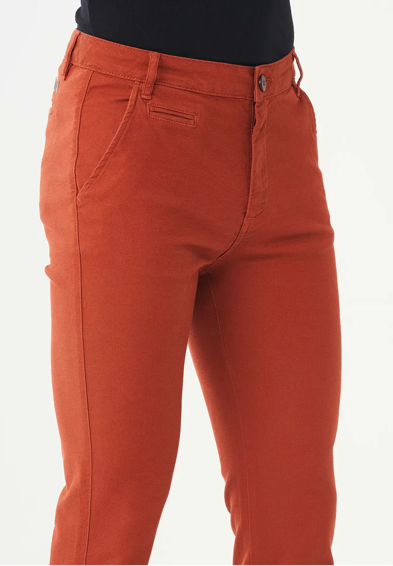 Slim Chino-Hose aus Bio-Baumwolle